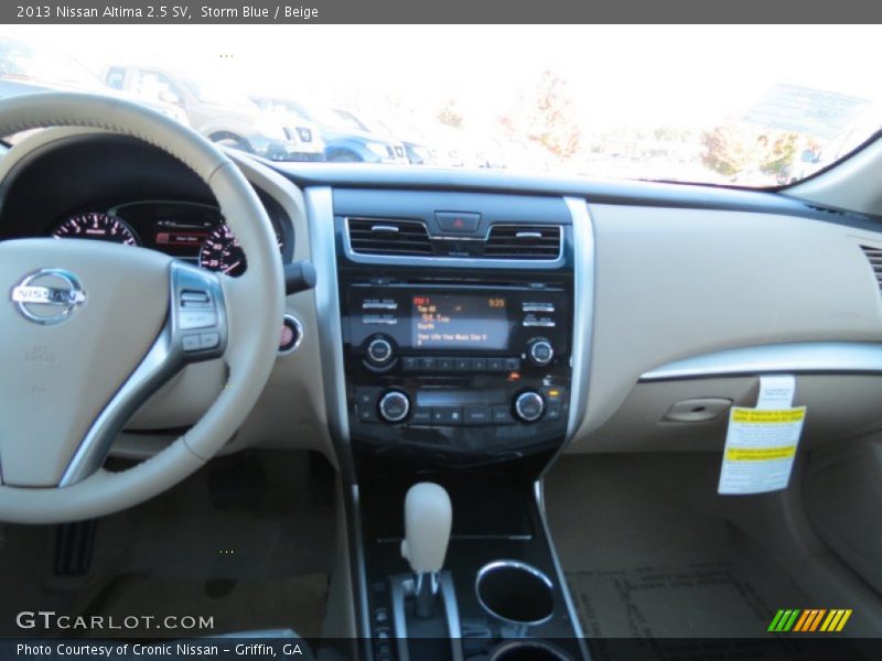 Storm Blue / Beige 2013 Nissan Altima 2.5 SV