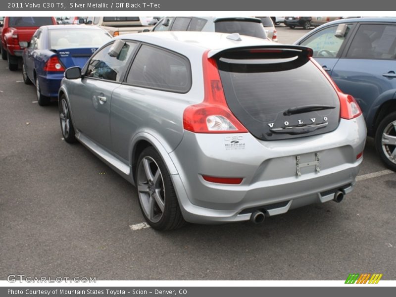 Silver Metallic / Off Black T-Tec 2011 Volvo C30 T5