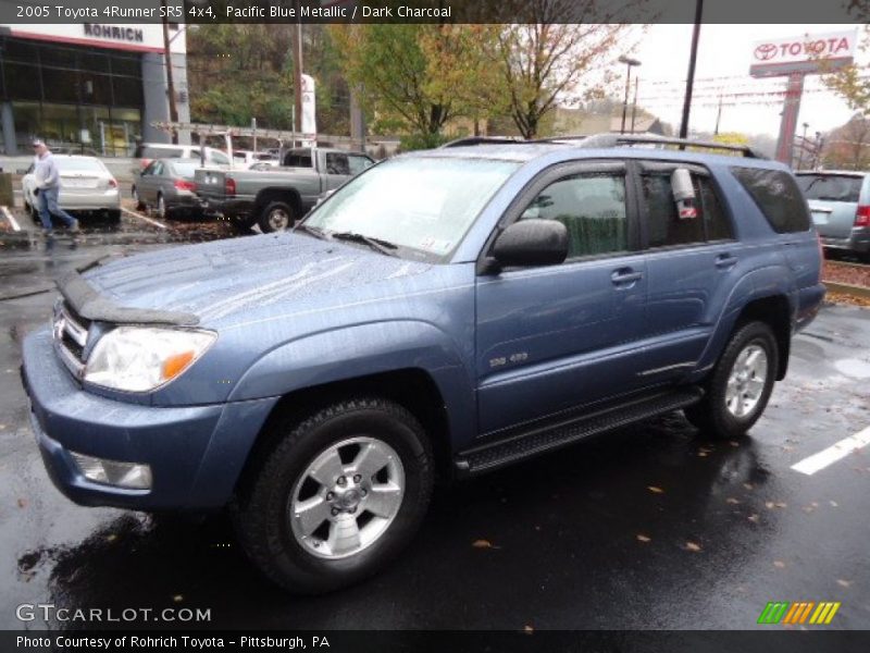 Pacific Blue Metallic / Dark Charcoal 2005 Toyota 4Runner SR5 4x4