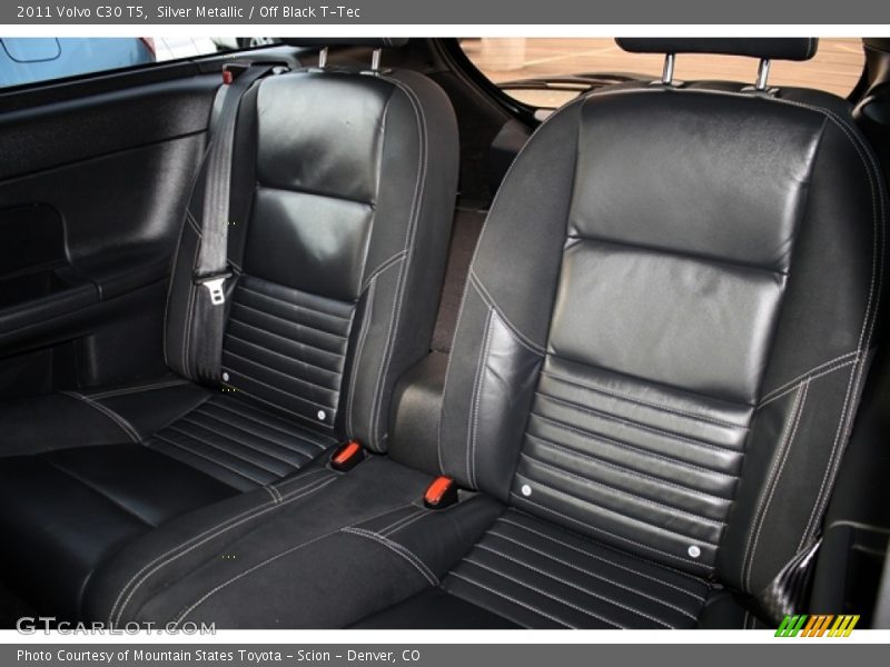 Rear Seat of 2011 C30 T5