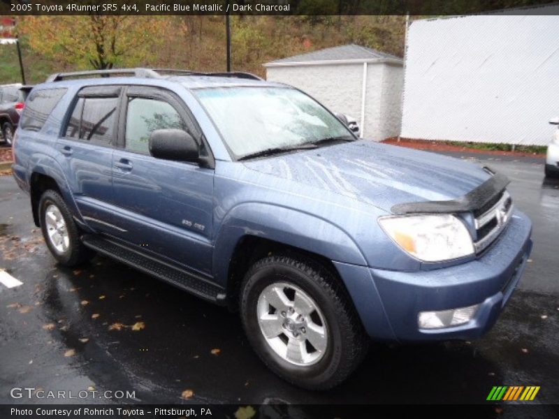 Pacific Blue Metallic / Dark Charcoal 2005 Toyota 4Runner SR5 4x4