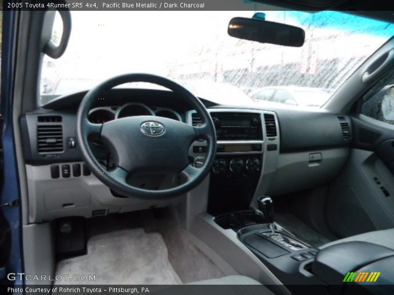 Pacific Blue Metallic / Dark Charcoal 2005 Toyota 4Runner SR5 4x4