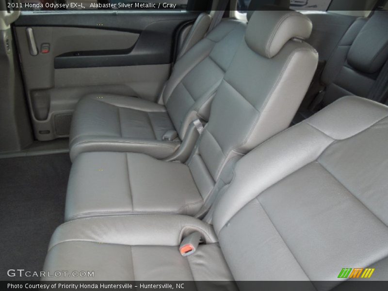 Alabaster Silver Metallic / Gray 2011 Honda Odyssey EX-L