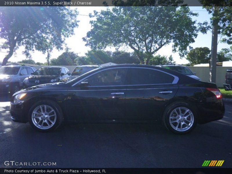 Super Black / Charcoal 2010 Nissan Maxima 3.5 S