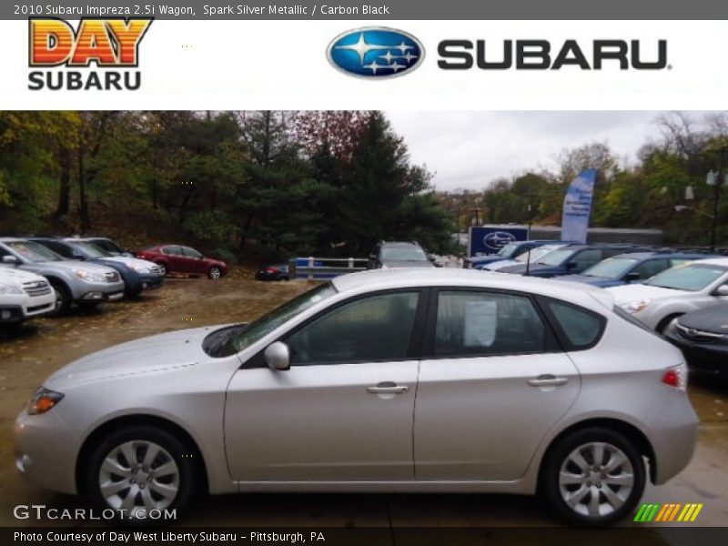 Spark Silver Metallic / Carbon Black 2010 Subaru Impreza 2.5i Wagon