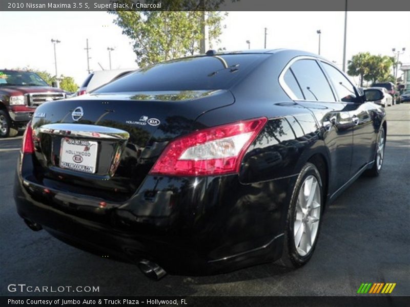 Super Black / Charcoal 2010 Nissan Maxima 3.5 S