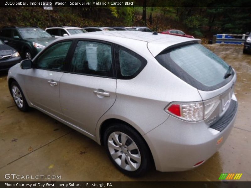 Spark Silver Metallic / Carbon Black 2010 Subaru Impreza 2.5i Wagon