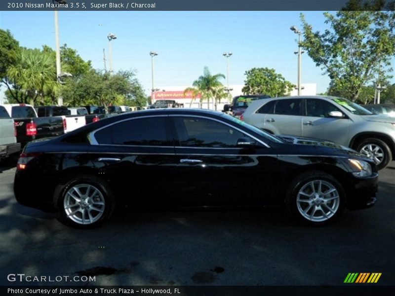 Super Black / Charcoal 2010 Nissan Maxima 3.5 S