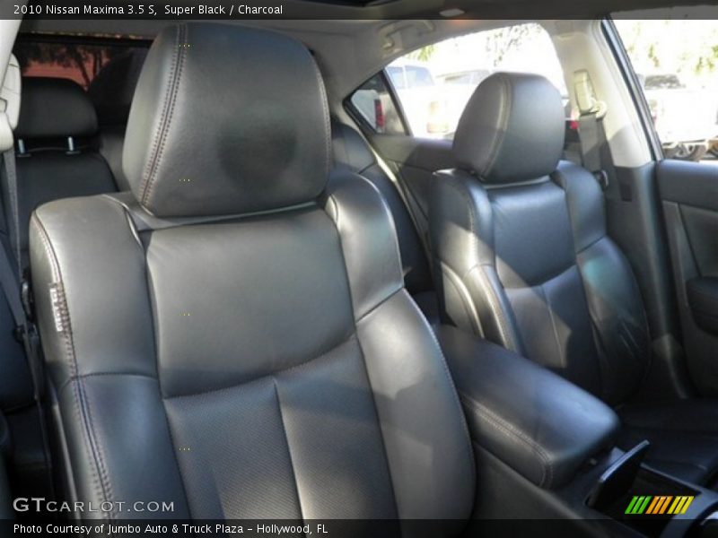 Super Black / Charcoal 2010 Nissan Maxima 3.5 S