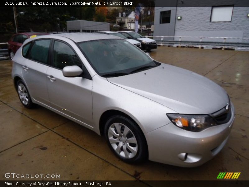 Spark Silver Metallic / Carbon Black 2010 Subaru Impreza 2.5i Wagon