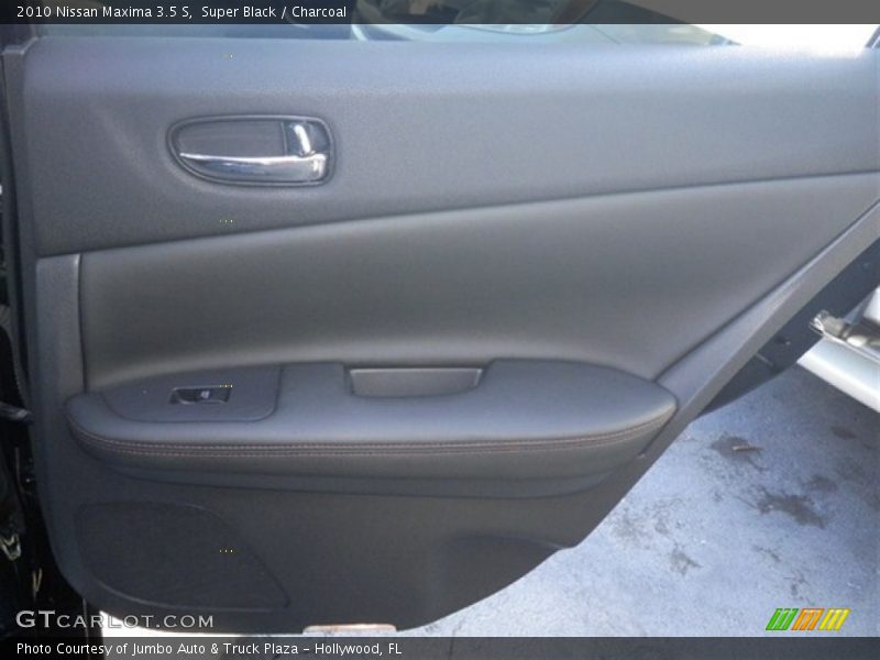Super Black / Charcoal 2010 Nissan Maxima 3.5 S