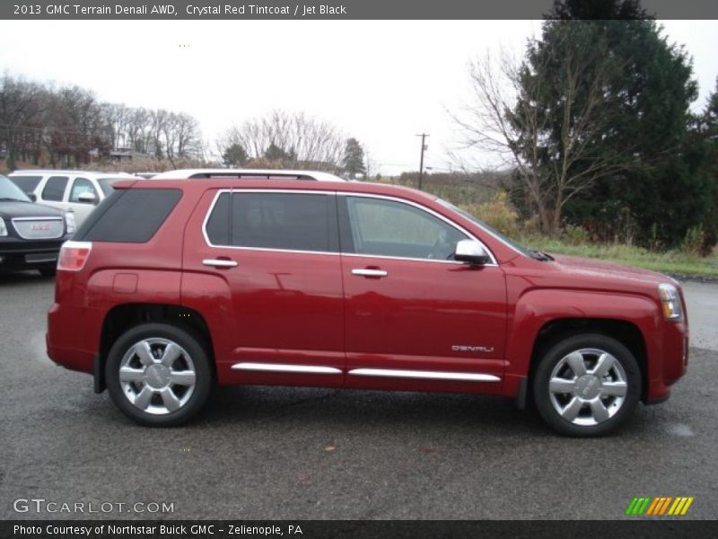 Crystal Red Tintcoat / Jet Black 2013 GMC Terrain Denali AWD
