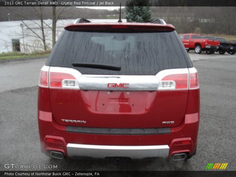 Crystal Red Tintcoat / Jet Black 2013 GMC Terrain Denali AWD
