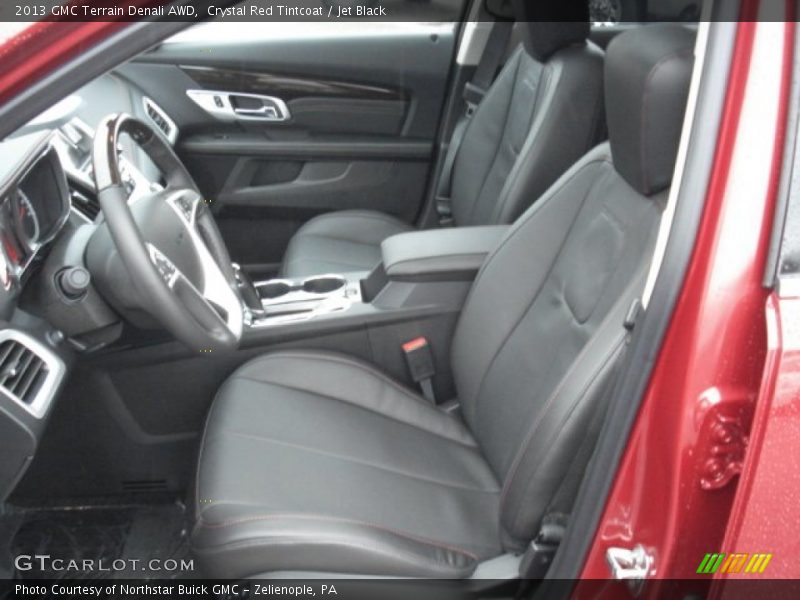 Crystal Red Tintcoat / Jet Black 2013 GMC Terrain Denali AWD
