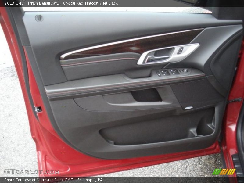 Crystal Red Tintcoat / Jet Black 2013 GMC Terrain Denali AWD