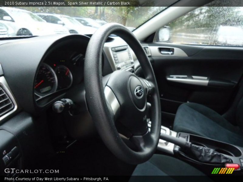 Spark Silver Metallic / Carbon Black 2010 Subaru Impreza 2.5i Wagon