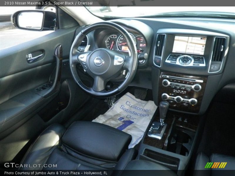 Super Black / Charcoal 2010 Nissan Maxima 3.5 S