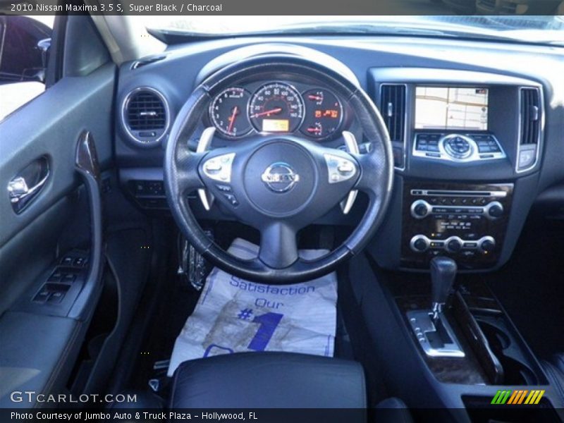 Super Black / Charcoal 2010 Nissan Maxima 3.5 S