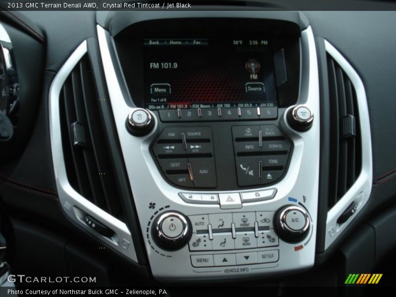 Crystal Red Tintcoat / Jet Black 2013 GMC Terrain Denali AWD