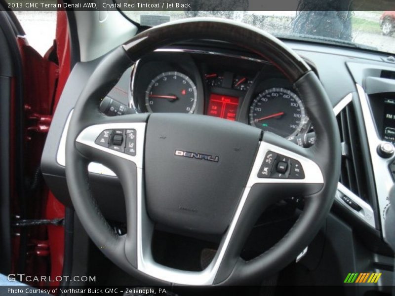 Crystal Red Tintcoat / Jet Black 2013 GMC Terrain Denali AWD