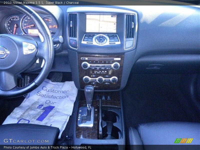 Super Black / Charcoal 2010 Nissan Maxima 3.5 S
