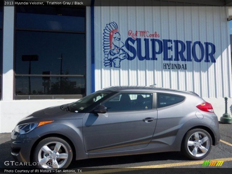 Triathlon Gray / Black 2013 Hyundai Veloster