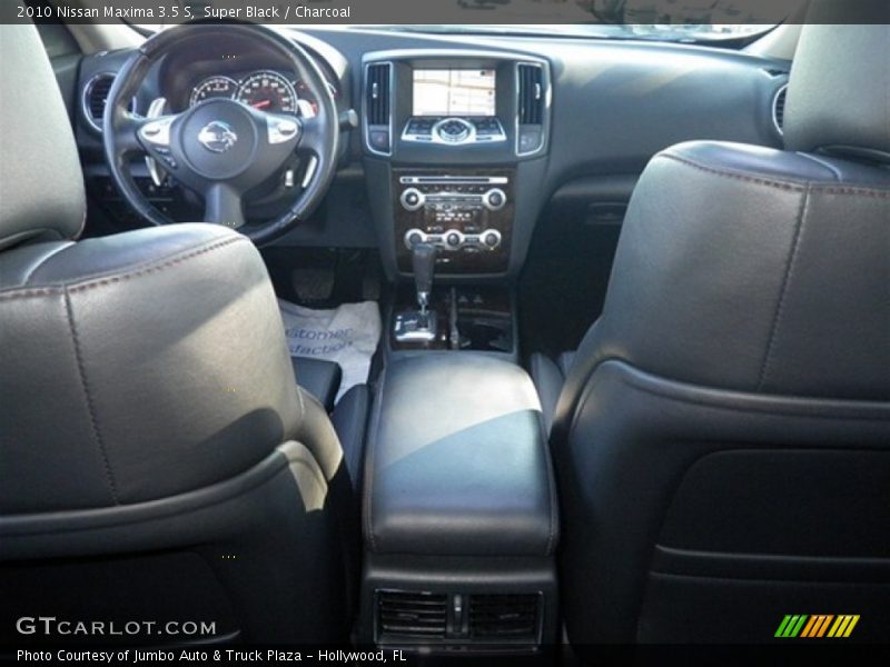 Super Black / Charcoal 2010 Nissan Maxima 3.5 S