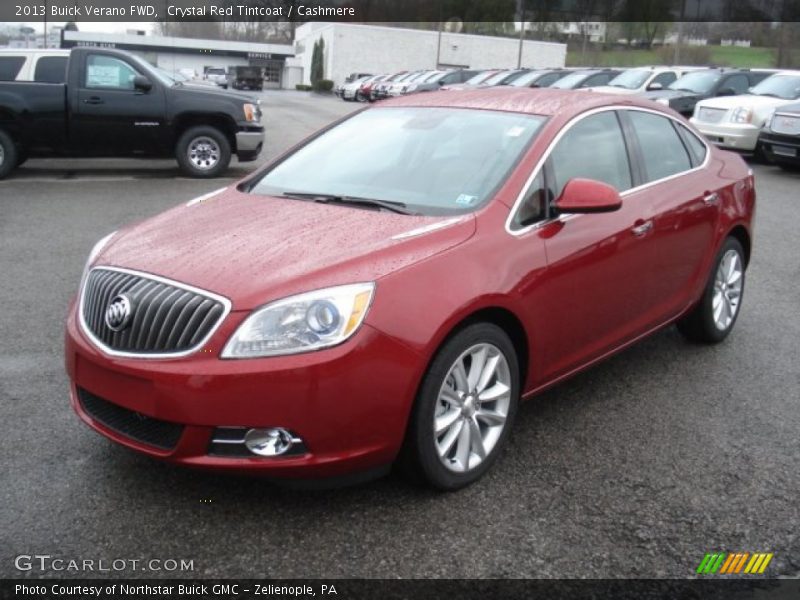 Crystal Red Tintcoat / Cashmere 2013 Buick Verano FWD