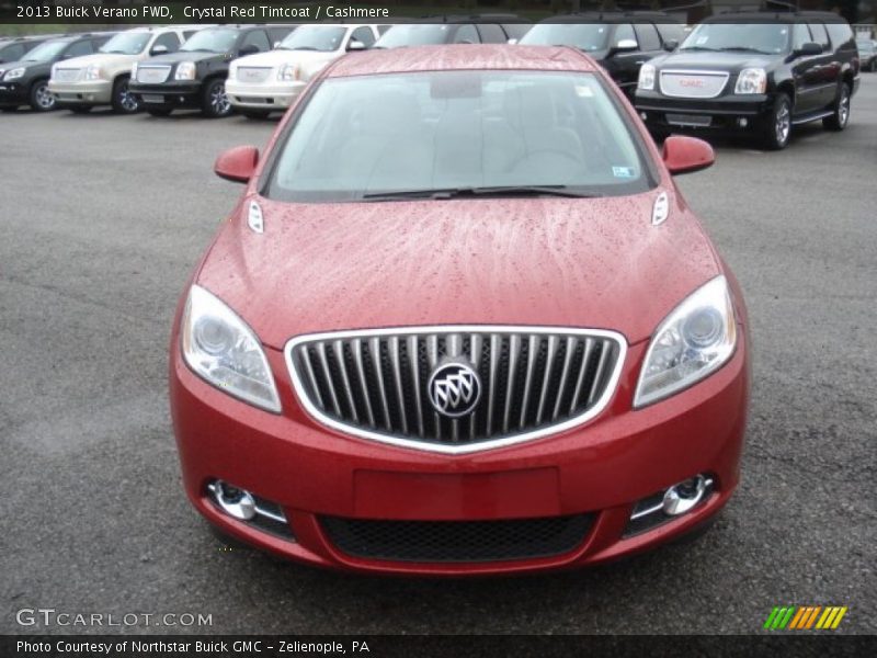 Crystal Red Tintcoat / Cashmere 2013 Buick Verano FWD