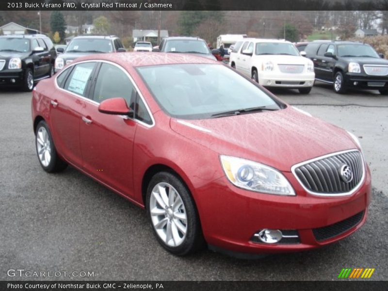 Crystal Red Tintcoat / Cashmere 2013 Buick Verano FWD