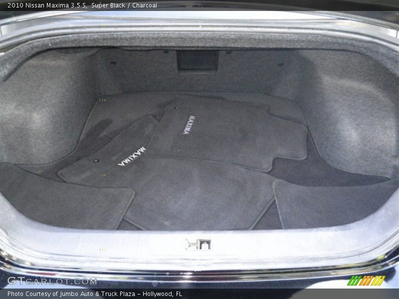 Super Black / Charcoal 2010 Nissan Maxima 3.5 S