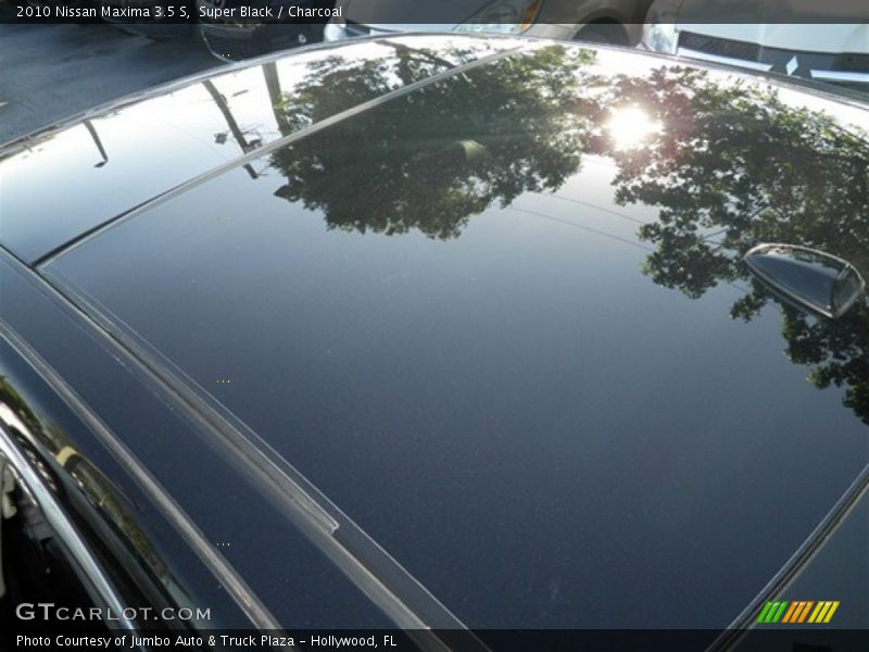 Super Black / Charcoal 2010 Nissan Maxima 3.5 S