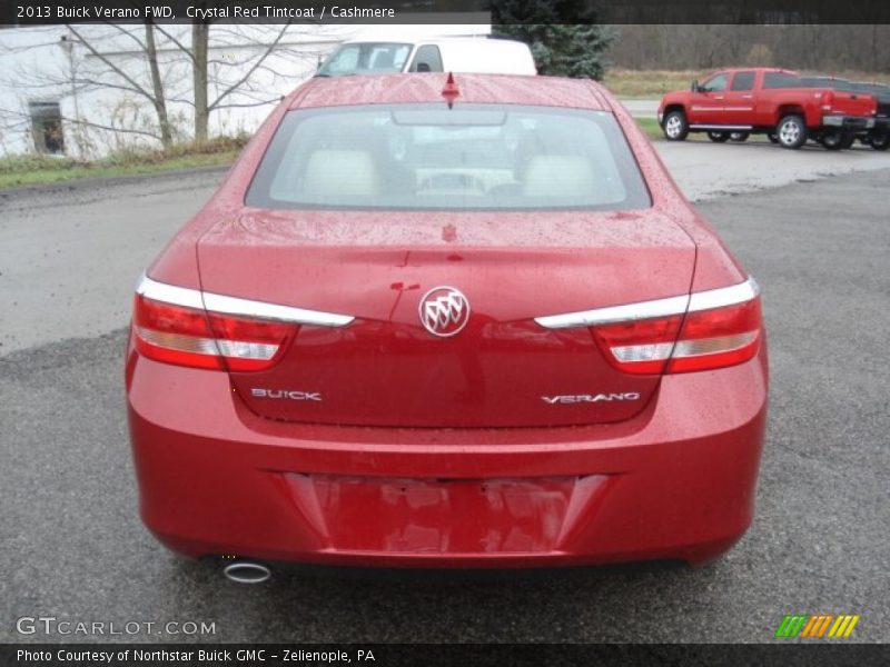 Crystal Red Tintcoat / Cashmere 2013 Buick Verano FWD