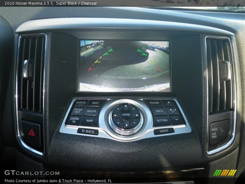 Super Black / Charcoal 2010 Nissan Maxima 3.5 S