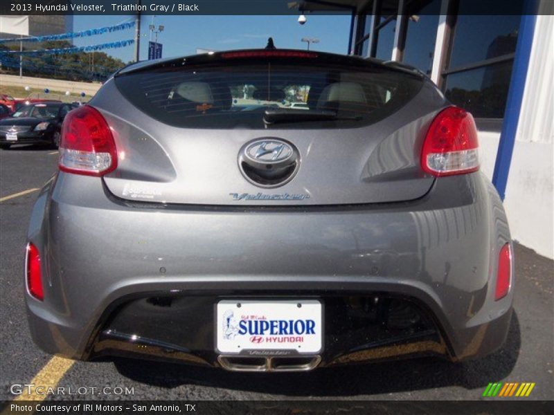 Triathlon Gray / Black 2013 Hyundai Veloster