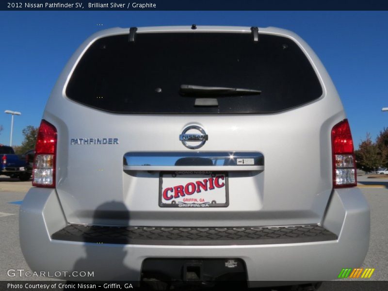 Brilliant Silver / Graphite 2012 Nissan Pathfinder SV
