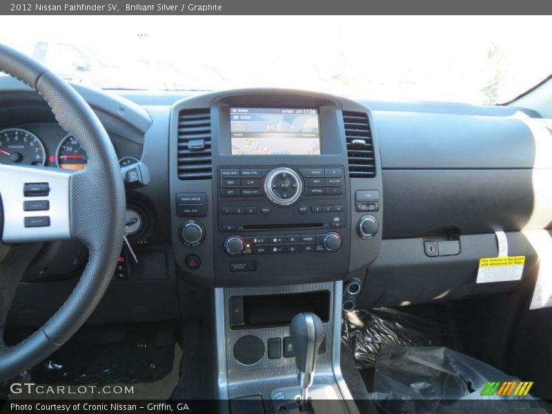 Brilliant Silver / Graphite 2012 Nissan Pathfinder SV
