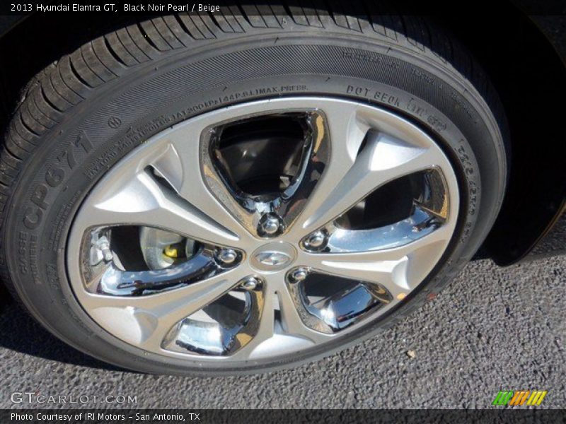 Black Noir Pearl / Beige 2013 Hyundai Elantra GT
