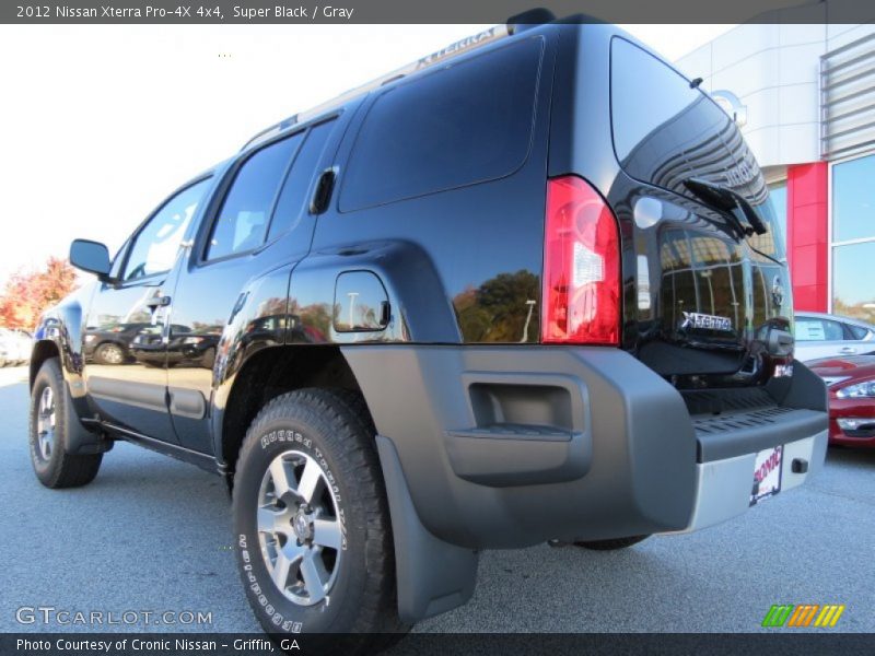 Super Black / Gray 2012 Nissan Xterra Pro-4X 4x4