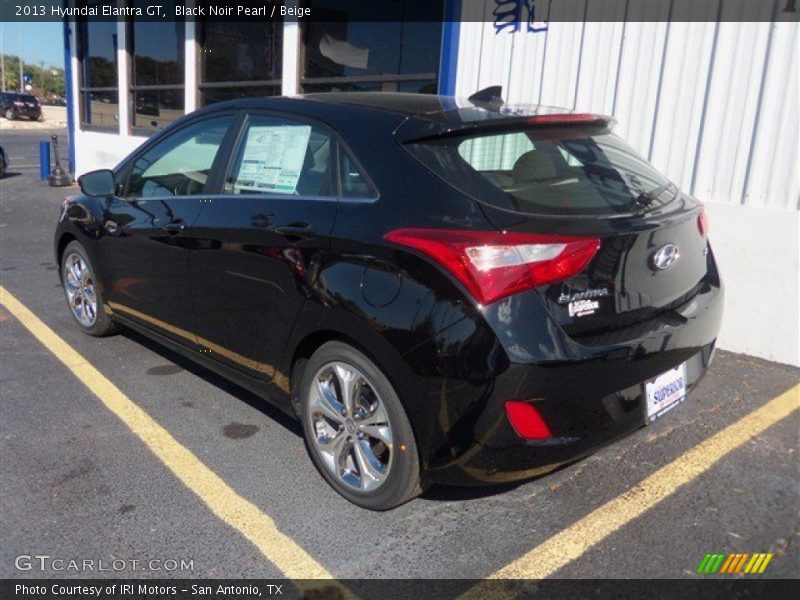 Black Noir Pearl / Beige 2013 Hyundai Elantra GT