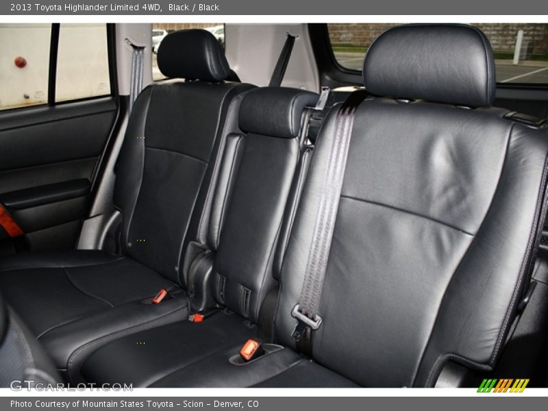 Black / Black 2013 Toyota Highlander Limited 4WD
