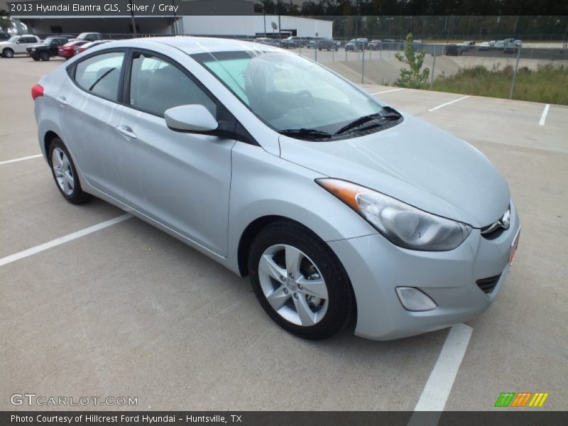 Silver / Gray 2013 Hyundai Elantra GLS