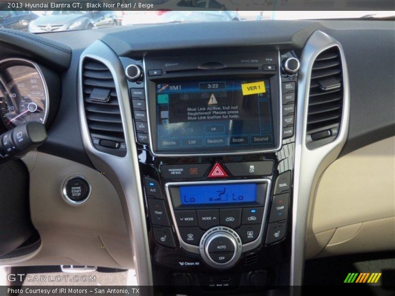 Black Noir Pearl / Beige 2013 Hyundai Elantra GT