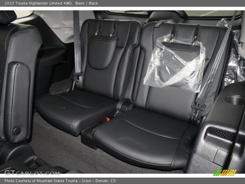Black / Black 2013 Toyota Highlander Limited 4WD