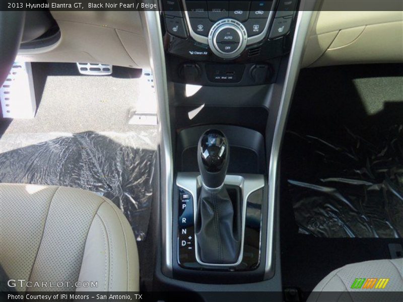 Black Noir Pearl / Beige 2013 Hyundai Elantra GT