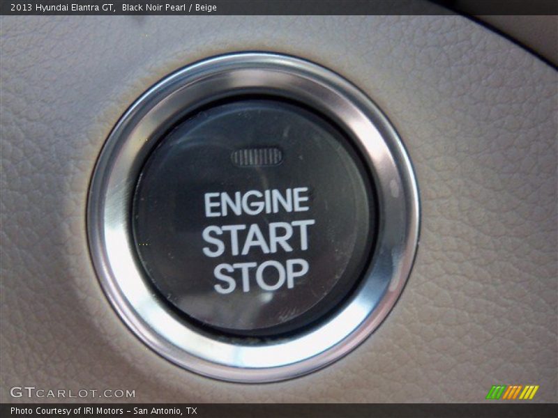 Black Noir Pearl / Beige 2013 Hyundai Elantra GT