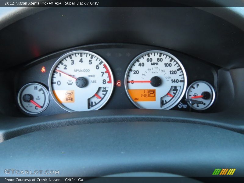  2012 Xterra Pro-4X 4x4 Pro-4X 4x4 Gauges