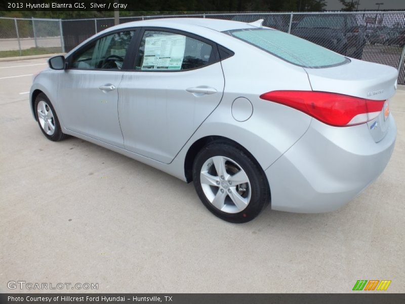 Silver / Gray 2013 Hyundai Elantra GLS