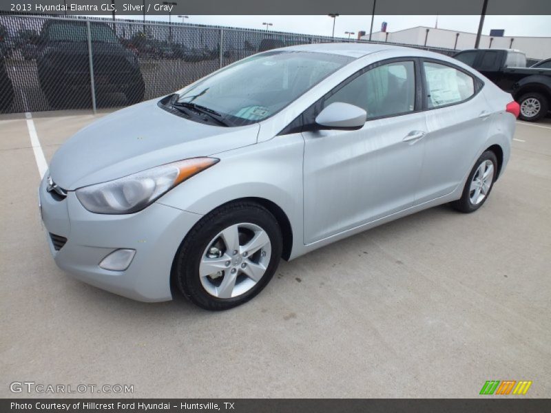 Silver / Gray 2013 Hyundai Elantra GLS