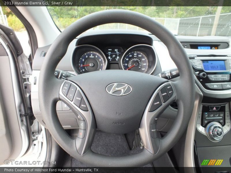 Silver / Gray 2013 Hyundai Elantra GLS